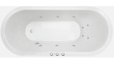 UNO Inset Bath or Spa Bath With Sizes 1530/1700 mm And 10/12//16 Flush Jets